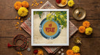 🌸 Shri Radha Name Frame