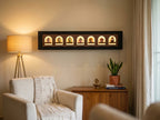 LED wall art oval niche with premium HDF finish