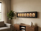 LED wall art installation accessories and mounting kit