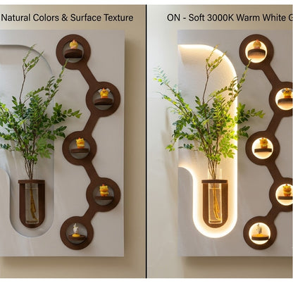 LED wall art for apartment living room and modern wall decoration