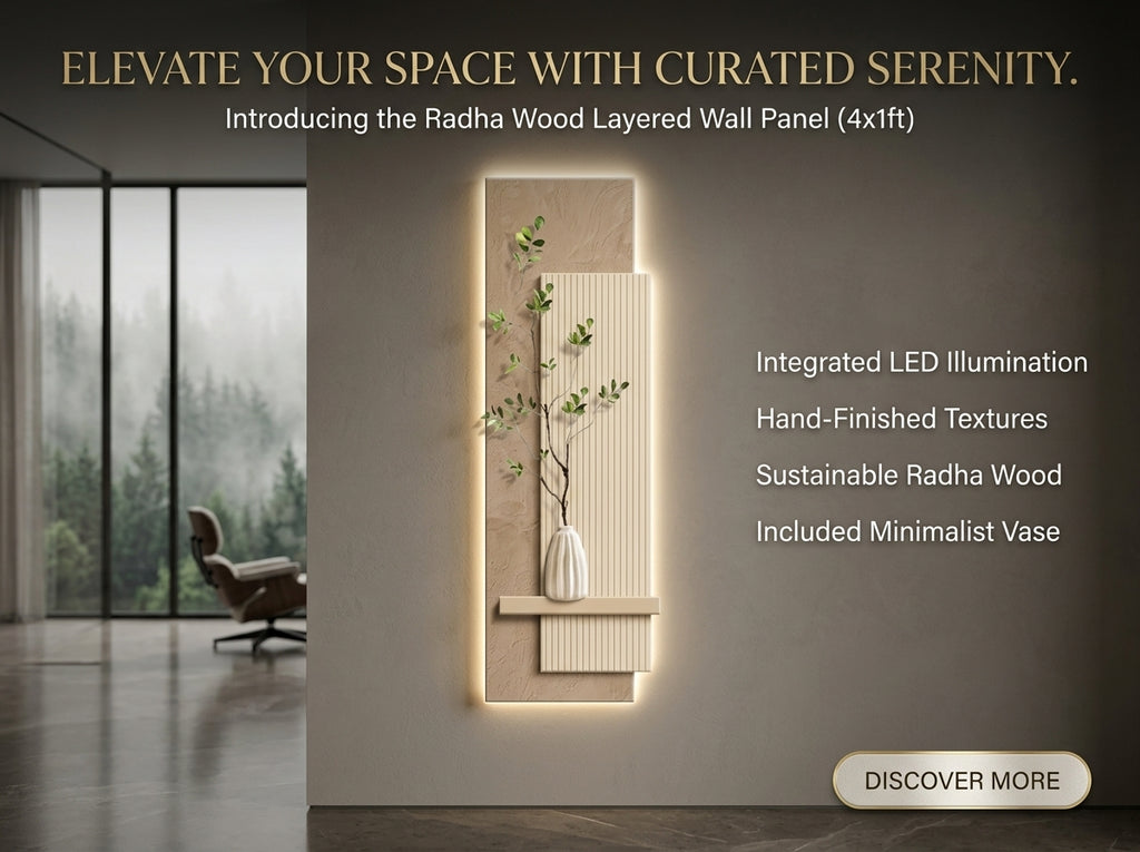 Arch Aura LED wall art package contents including mounting hardware and installation accessories