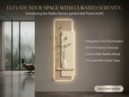 Arch Aura LED wall art package contents including mounting hardware and installation accessories