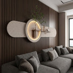 Premium MDF wall art shelf close-up detail modern home decor