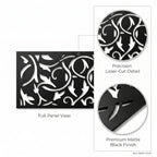 Large wall art panel for bedroom and living room decor